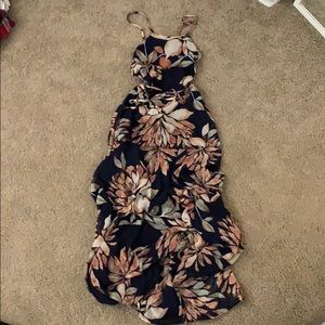 Lulus floral maxi dress